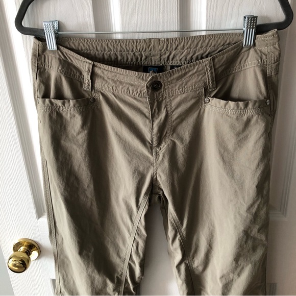 Kuhl Khaki Hiking Pant sz 12 - Picture 2 of 15